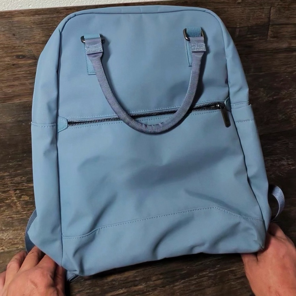 Light Blue Backpack